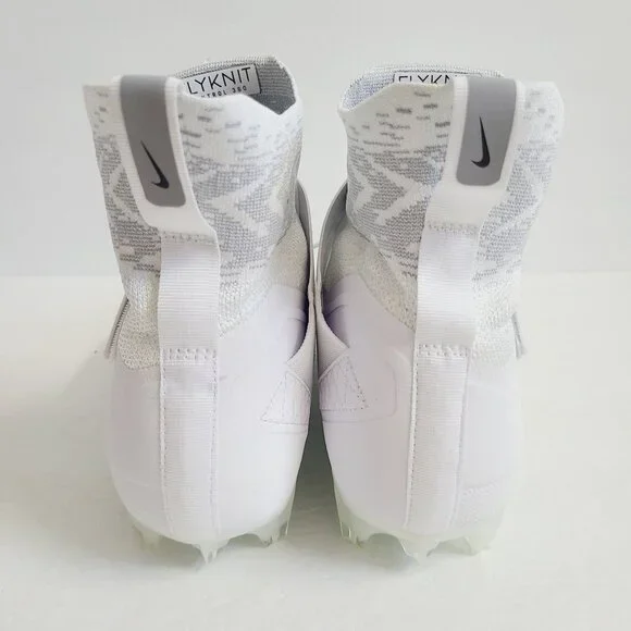 NEW Nike Alpha Menace Elite 2 Football Cleats BV3298-100 Size 12.5 Wide White